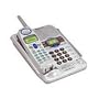 Panasonic KX-TG2258PW 2.4 GHz Digital Cordless Phone with Answering System and Talking Caller ID (White and Black)