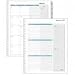 At-A-Glance 70-2009-10 Refill For Outlink Weekly/Monthly Planners, 8-1/2 X 11