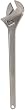 Crescent AC124 24" Chrome Finish, Tapered Handle, Adjustable Wrench