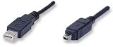 Cabling4Less 1.8m 6 pin - 4 pin Firewire Cable
