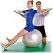 Sporting Goods : 22" Anti-burst Aero Ball By Sissel, Silver