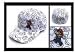 Nintendo Super Mario Black and White Flexfit Hat/Cap Image of Nintendo Super Mario Black and White Flexfit Hat/Cap