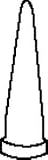 Weller Tip, Knife, For WSP80 Irons, 6.2mm