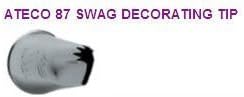 Item#35851 - Ateco Swag Flute Border Cake / Cupcake Decorating Tip #87