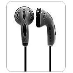 Earbud Earphones Great Sounding & Fashionable (Black, Grey)