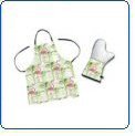 Two Dogs Designs, Barbecue Mitt, Flamingo