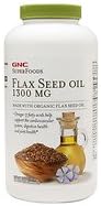 GNC SuperFoods Flax Seed Oil 1300mg, Softgels, 180 ea