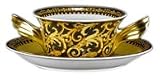 Versace by Rosenthal Barocco Cream Soup Cup & Saucer