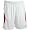 Reebok Tennis 2 in 1 Torque 9 in. Woven Short (COLOR: White/Red, SIZE:Medium)