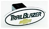 Trailblazer Oval Black with Gold Bowtie Hitch Cover 2