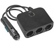 Dexlan Chargeur allume cigare avec USB ...
