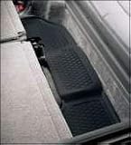 Highland Custom Molded Floor Liner Mats Black Rear Floor Guards (3rd Seat) Plymouth Voyager Van 2001 to 2004 Extended(w/ bucket seats 2nd row, covers aisle in 2nd row, Wont Fit w/Stow&Go seats