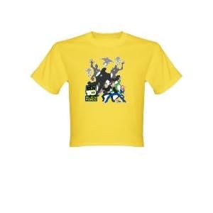 Ben 10 Shirts - Ben Gwen and Kevin with Alien Shadows Youth T-Shirt