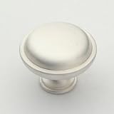 1-1/2 Dia Satin Silver Knob