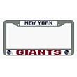 New York Giants Chrome License Plate Frame - Set of 2