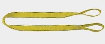 3" x 14' Eye and Eye Flat Web Sling/ Tow Strap 8800lb Vertical Working Load Limit- FREE SHIPPING!