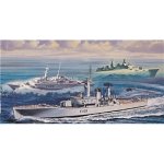 Falklands Warships Set HMS Amazon, Devonshire & Leander 1-600 by Airfix