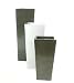 Grp High Square Tapered Pot - 82cm - 33.5cmx65.5cm Silver, Graphite & Black All Have Inner Shelves 19cm Deep To Stand Plant On. 36cmx82cm Silver {amp}amp; Graphite Both Have Inner Shelves 25cm Deep To Stand Plant On. 38cmx107cm Silver {amp}amp; Graphite Both Have Inner Shelves 28cm Deep To Stand Plant On.