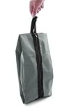 Bluecell Light Gray Color Nylon Waterproof Sport Shoe Bag/Sac + Bluecell Cable Tie