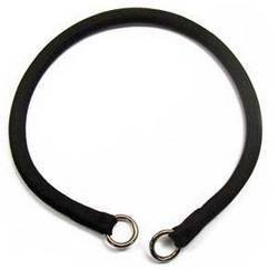 Round Nylon Choke Collar in Black 20