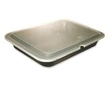 Gourmet Standard BW40141 13 inch x 9 inch Roasting Pan with Plastic Lid