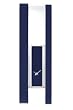 Nixon - Skyline - White / Navy