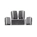 POLK AUDIO RM6700 5-Piece Home Theater Speaker System, Titanium