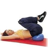 Sissel Pilates Mini Ball, Purple, 9 Inch