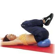 Theragear Pilates Mini Ball, Purple, 9 Inch