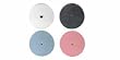 SILICONE CARBIDE WHEEL COARSE WHITE 4" DIAMETER X 5/8" THICK