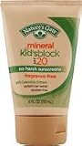 Nature's Gate Mineral Kid'sblock SPF 20, 4-Ounce Tubes (Pack of 2)