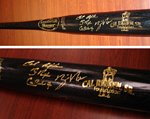 Autographed Cal Ripken, Sr. Foundation Louisville Slugger Bats