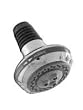 Hansgrohe 2 Jet Showerhead Polished Nickel 06684830