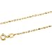 14K Yellow Gold Solid Bead Chain - 7 inches