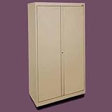 Sandusky Cabinets HA3F 301864-02 Systems Series Double Door Storage Color: Charcoal