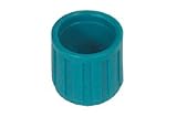 Coaxial Connector Cover for BNC, Pkg/10 Green, Color: