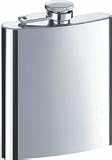 Mirror Finish 8 oz Stainless Steel Hip Flask
