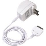 Travel  Wall Charger w  IC Chip for Apple iPod 3G   4G   Video   iPod Mini   iPod Nano   White