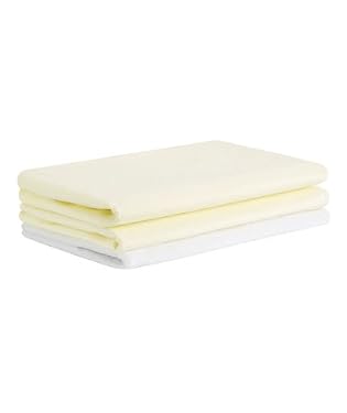 Plain Cotton Flat Sheets - 2pk