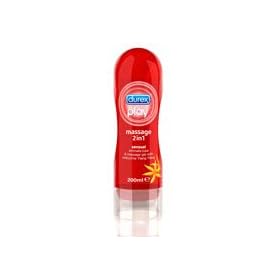 Durex Play 2in1 Light & Non Greasy Sensual Massage Lubricant With Seductive Ylang Ylang- 200ml
