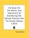 An Essay On The Means And Impo...