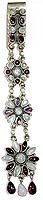 Click here to buy Sterling Silver Key Chain Hand Engraved Indian Style 5.25  by ShalinCraft.