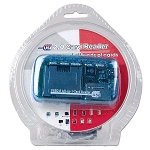 53 in 1 USB 2.0 Card Reader/Writer (Translucent Blue)