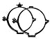 Electronics : Orion Guide Scope rings, 110mm