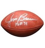 JIM BROWN CLEVELAND BROWNS,SYRACUSE ORANGEMEN,HALL OF FAME,HOF,SIGNED MINI HELMET WITH COA,PROOF PHOTO