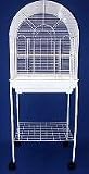 Brand New Bird Birds Cage Cages 20x16x51 w/Stand 1934White