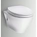 Toto CT418FG#01 Aquia Wall-Hung Toilet W/ Sanagloss - Cotton