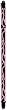 Perri's Polyester double sided design - pink lightning