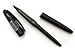 Fountain Pen of a plastic, Pentel Tradio Pulaman Black Body Black Ink & Pen Refill Cartridge Value Set