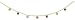 14k Yellow Bezel Set Drop Gemstone Necklace - 18 Inch - JewelryWeb